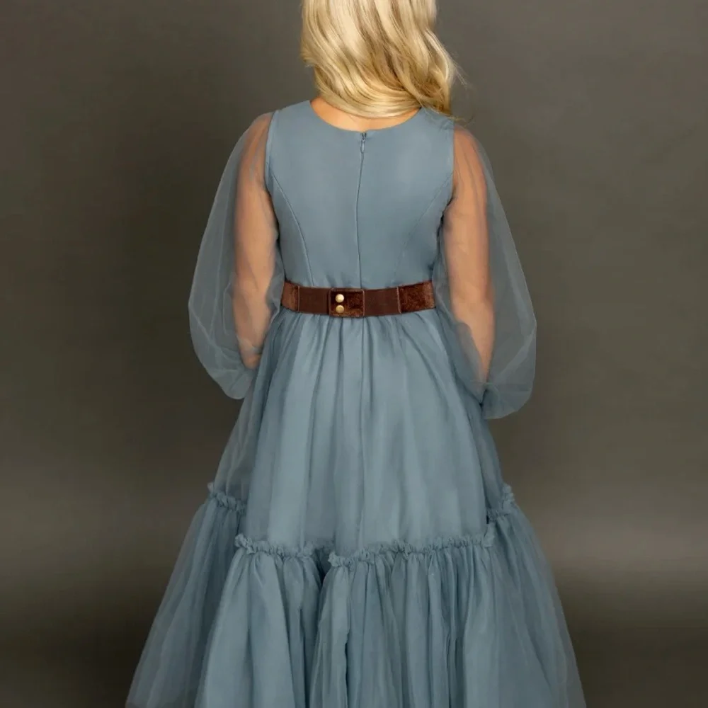 Joyfolie Blair Belt In Teal/Brown